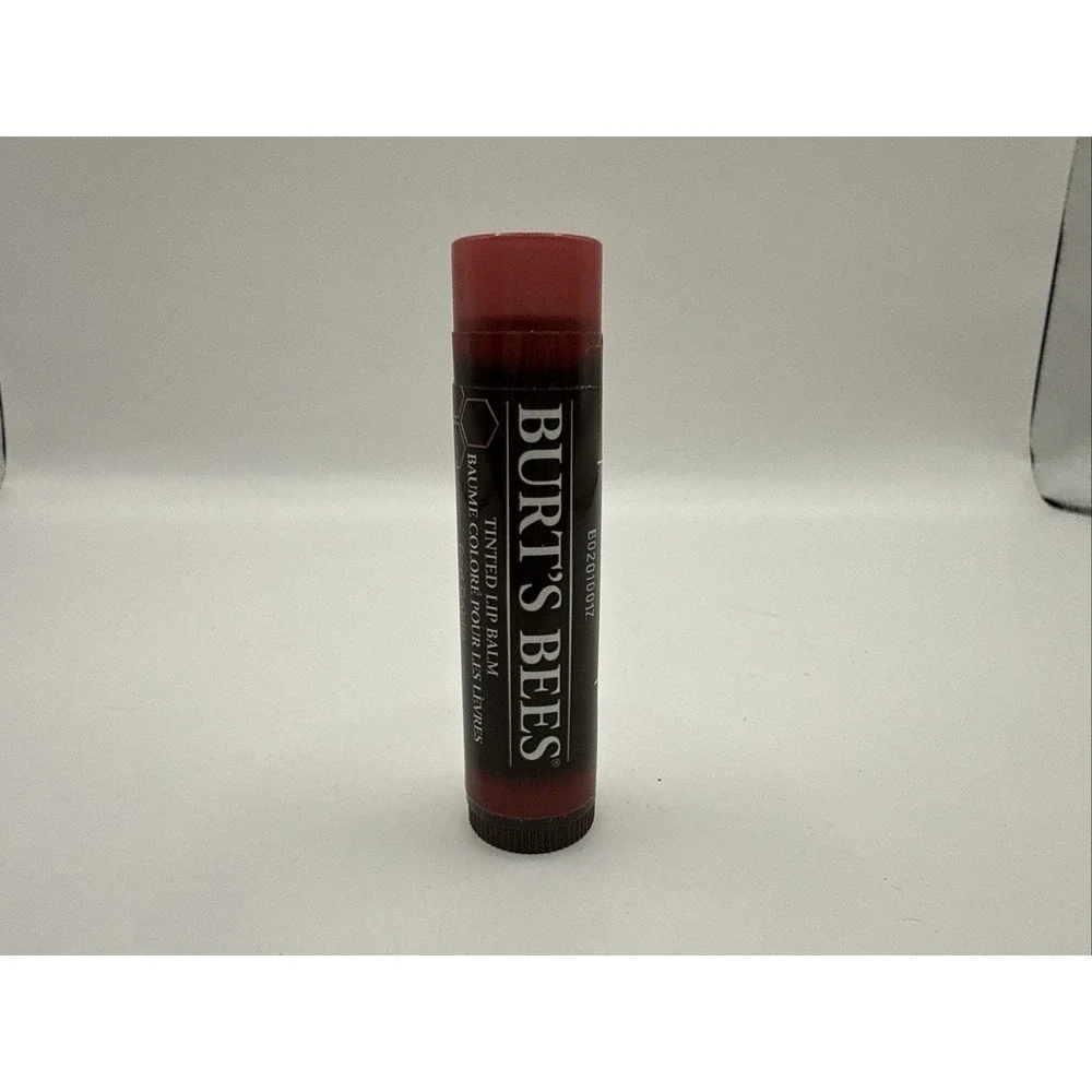 Burt's Bees 100% Natural Tinted Lip Balm, Red Dahlia